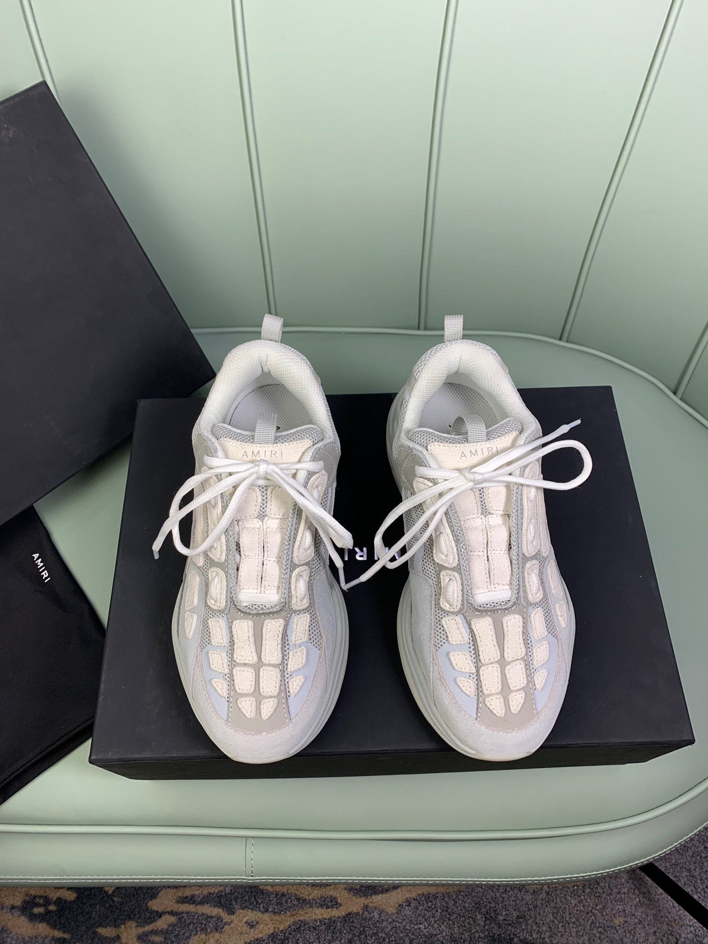 Amiri Skel-Top Trainers Grey