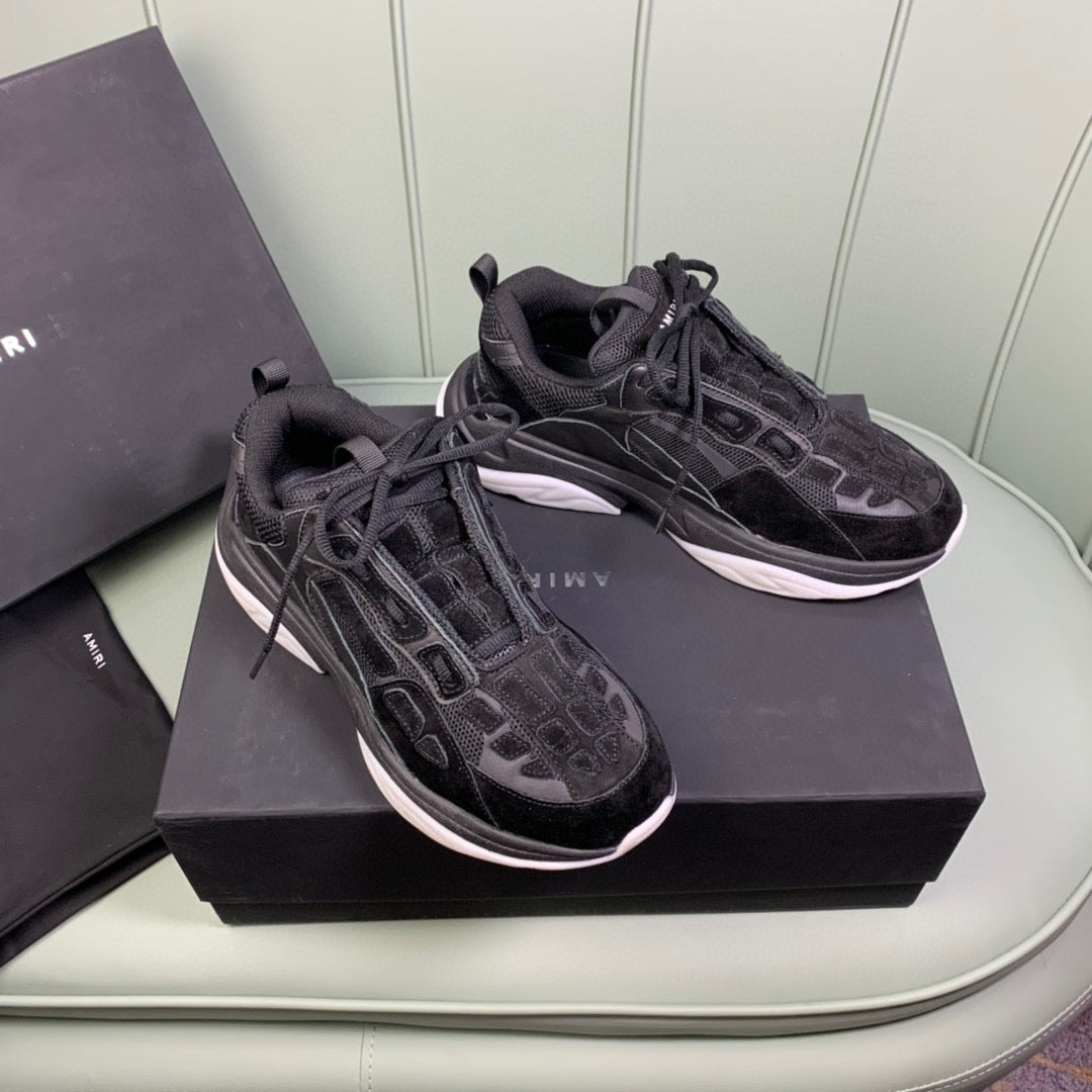 Amiri Skel-Top Trainers Black
