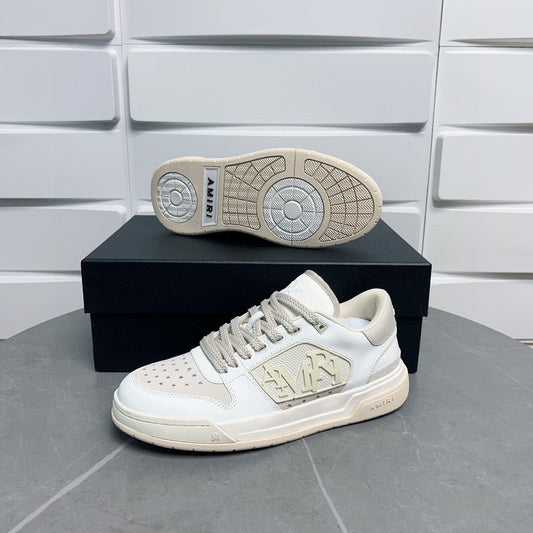 Amiri Classic Low Trainer White And Cream